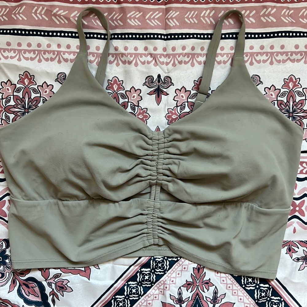 Athleta Cinch Longline Bra
